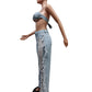 Sexy Denim Two Piece Set