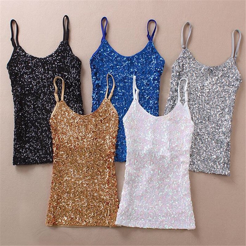 Sequin Tank Top