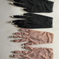 Luxurious Rhinestone Mesh Gloves