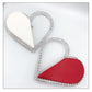 Heart Shaped Diamond Clutch