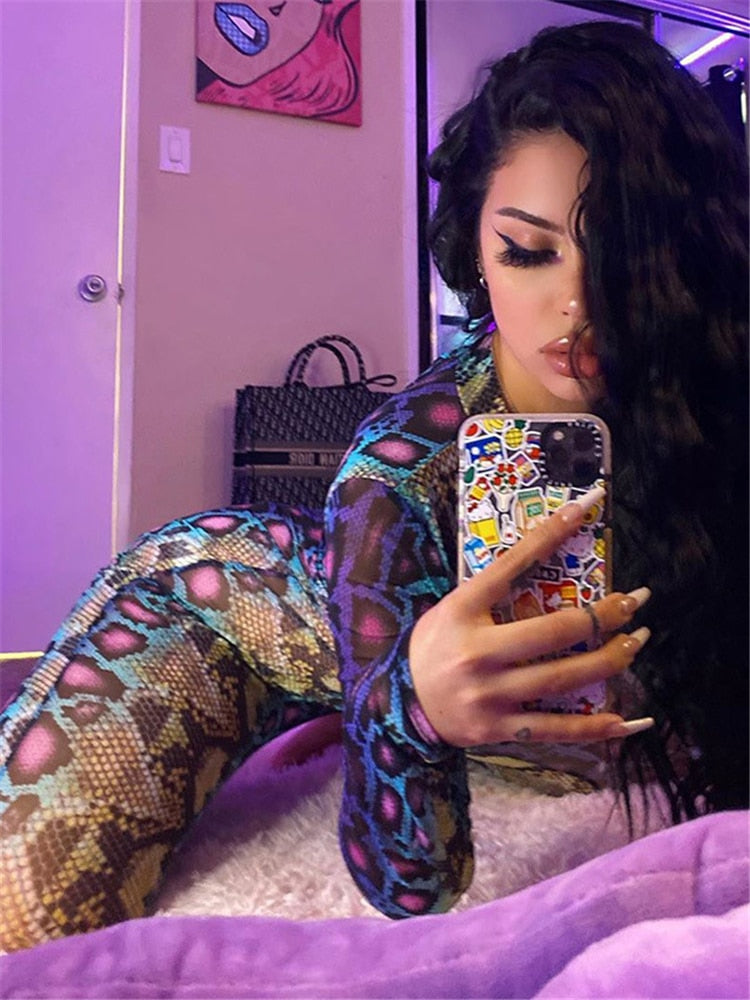 Sexy Snake Jumpsuit