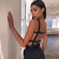 Suspender Mesh Bodysuit
