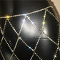 Metal Stones Cover Up Skirt