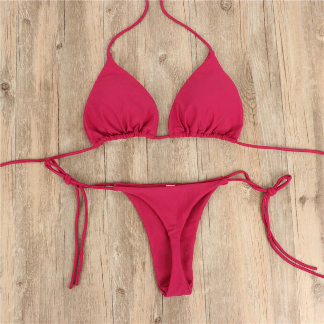 Plain Jane 2 Piece Bikini Set