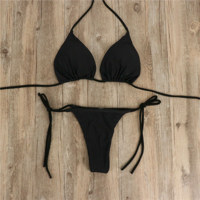 Plain Jane 2 Piece Bikini Set