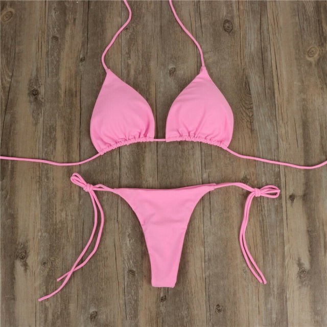 Plain Jane 2 Piece Bikini Set