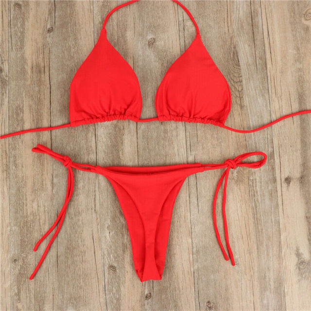 Plain Jane 2 Piece Bikini Set