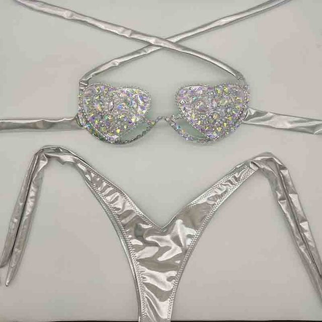 Love Diamond Bling Bikini