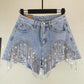 Hanging Ice Jean Shorts