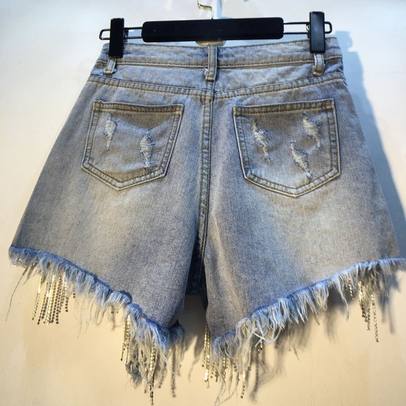 Hanging Ice Jean Shorts