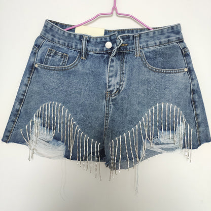 Hanging Ice Jean Shorts