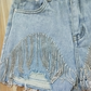 Hanging Ice Jean Shorts