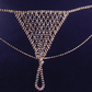 Mesh Crystal Bikini Set