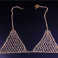 Mesh Crystal Bikini Set