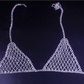 Mesh Crystal Bikini Set
