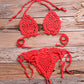 In A Daze 2 Piece Crochet Sexy Bikini/lingerie
