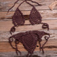 In A Daze 2 Piece Crochet Sexy Bikini/lingerie