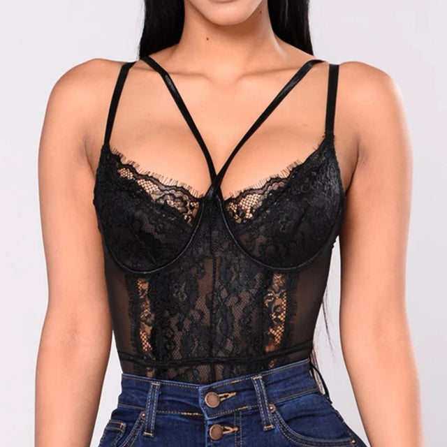 Sexy Lace Bodysuit