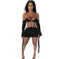 Sheering The Day Away 2 Pcs Swim Cover Up Set