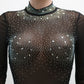 Rhinestone Romper
