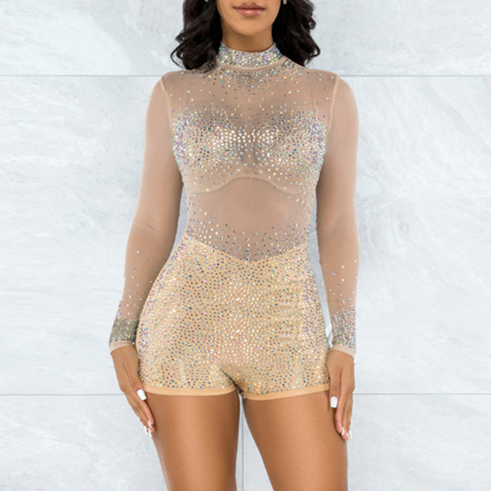 Rhinestone Romper