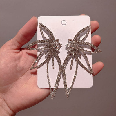 Geometric Flower Earrings