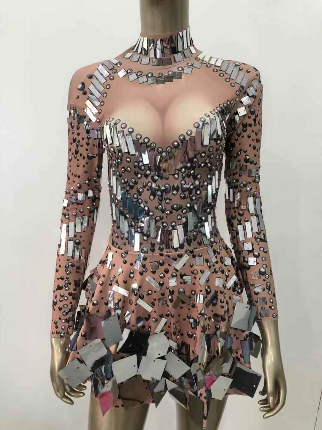 Mirrors Lights Dress