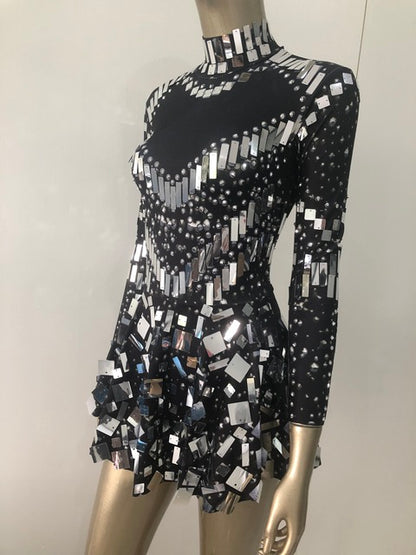 Mirrors Lights Dress