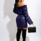 Off Shoulder Bubble Set
