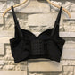 Vanessa - Rhinestone Diamond Corset Bralette