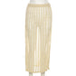 Crochet Knitted Long Skirt