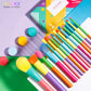 Colorful Makeup brushes Set