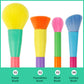 Colorful Makeup brushes Set