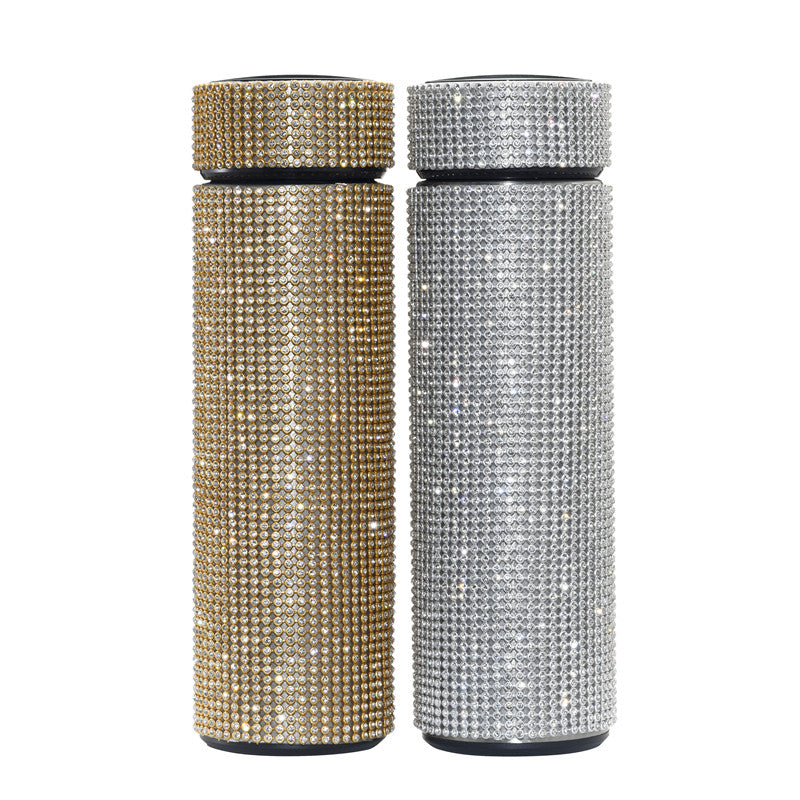 Diamond Thermos Stainless Steel Bottle