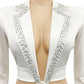 Crystal Blazer Dress