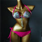 Mermaid Vacation Diamond Bikini Set