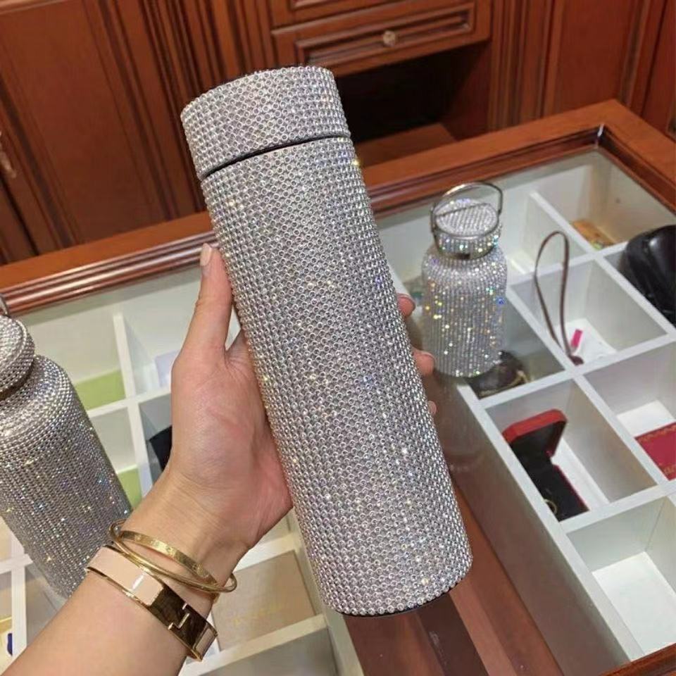 Diamond Thermos Stainless Steel Bottle