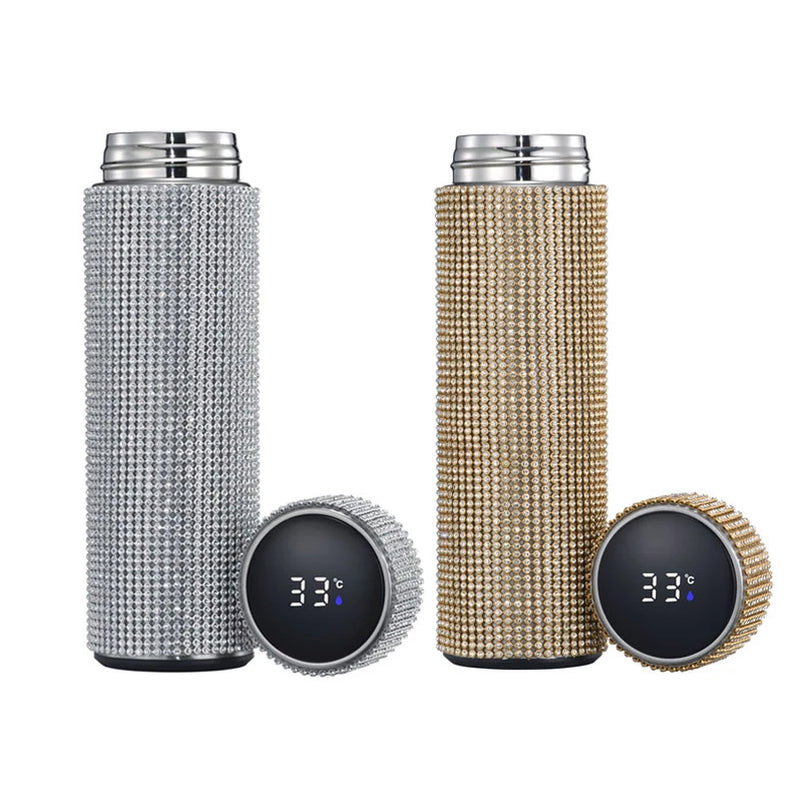 Diamond Thermos Stainless Steel Bottle