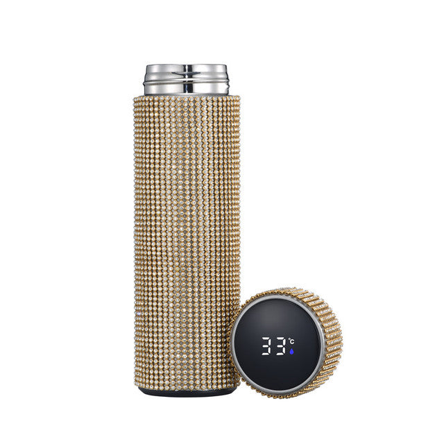 Diamond Thermos Stainless Steel Bottle