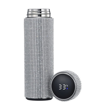 Diamond Thermos Stainless Steel Bottle