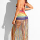 Rainbow Crochet 2 Pcs Cover Up Set