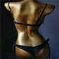 Vacation Diamond Tassels Bikini Set